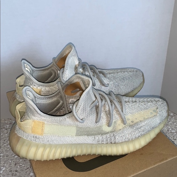 adidas gazelle silver green womens Adidas Yeezy Boost 350 V2 'Light' | GY3438